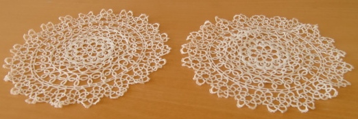 M758M Thurs crocheted doilies